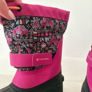 Little Girls Columbia Snow Boots